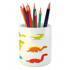 Funny Cartoon Set Pencil Pen Holder