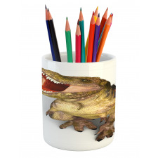 Roaring Vivid T-Rex Pencil Pen Holder