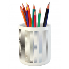 Color Bands Pencil Pen Holder