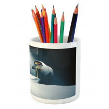 Family Mother Father Baby Pencil Pen Holder