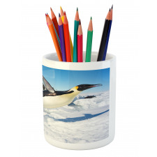 Detailed Arctic Photo Pencil Pen Holder