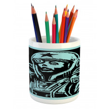 Female Astronaut Pencil Pen Holder