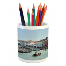 Venice Gondola Canal Photo Pencil Pen Holder