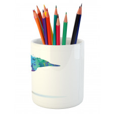 Vibrant Ocean Mammal Pencil Pen Holder