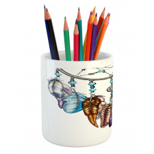 Ornate Dreamcatcher Pencil Pen Holder