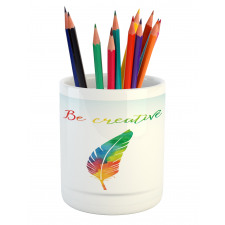 Rainbow Quill Creative Pencil Pen Holder