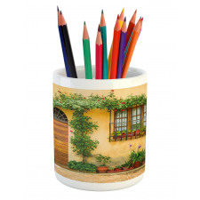 City Life in Tuscany Pencil Pen Holder