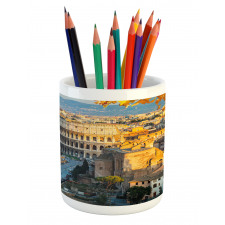 Colosseum View in Rome Pencil Pen Holder