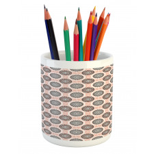 Abstract Soft Circles Pencil Pen Holder