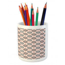 Abstract Soft Circles Pencil Pen Holder