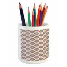 Abstract Soft Circles Pencil Pen Holder