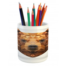 Geometric Modern Portrait Pencil Pen Holder