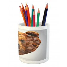 Geometric Modern Portrait Pencil Pen Holder