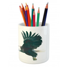 Huge Predator in Skies Pencil Pen Holder