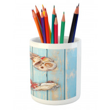 Marine Life Design C Pencil Pen Holder