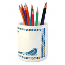 Capital L Traditional Pencil Pen Holder