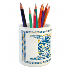 Capital L Traditional Pencil Pen Holder