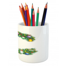 Celebration Design Pencil Pen Holder