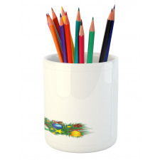 Pine Tree Majuscule L Pencil Pen Holder