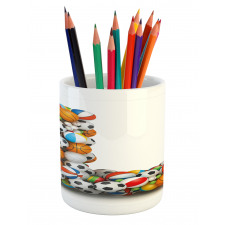 Athlecism Teamplay Pencil Pen Holder