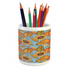 Agriculture Vegetables Pencil Pen Holder