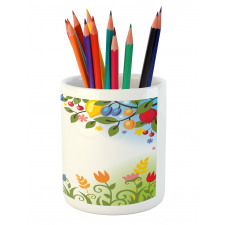 Fall Nature Pencil Pen Holder