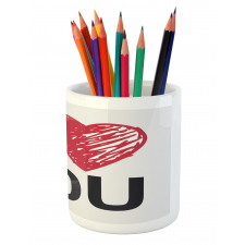 Simple Calligraphy Pencil Pen Holder