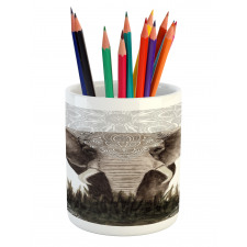 Elephant Animal Pencil Pen Holder