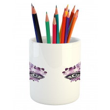 Fantasy Look Blossoms Pencil Pen Holder