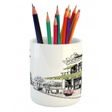 Parisian Patio Pencil Pen Holder