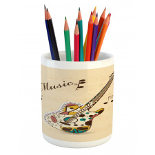 Abstract Funk Instrument Pencil Pen Holder