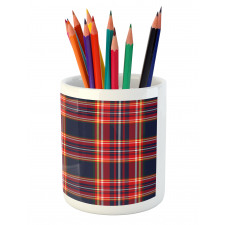 Vivid Cultural Pattern Pencil Pen Holder