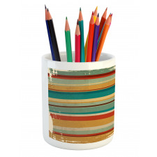 Worn Frame Design Pencil Pen Holder