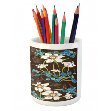 Cornflowers Pencil Pen Holder