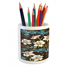 Cornflowers Pencil Pen Holder