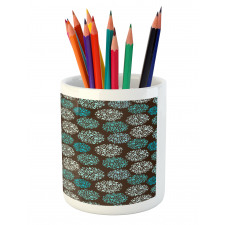 Dots and Circles Pencil Pen Holder