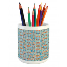 Ornament Pencil Pen Holder