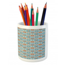 Ornament Pencil Pen Holder