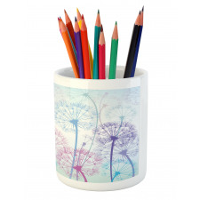 Abstract Flora Design Pencil Pen Holder