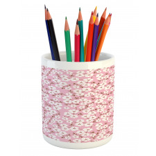 Cheery Blooms Pencil Pen Holder