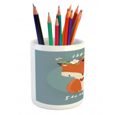 Greet the Summer Season Pencil Pen Holder