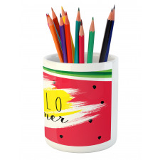 Watermelon Summertime Pencil Pen Holder