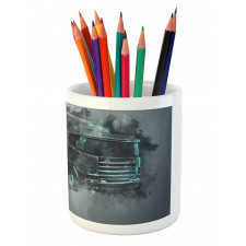 Cargo Delivery Theme Pencil Pen Holder