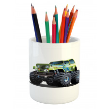 Monster Truck Off Road Pencil Pen Holder
