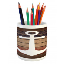 Boat Theme Anchor Motif Pencil Pen Holder