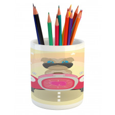 Superhero Puppy Pencil Pen Holder