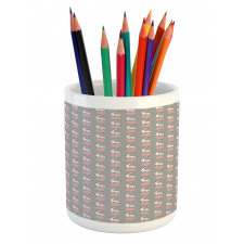 Cartoon Flora Fauna Pencil Pen Holder