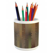 Disco Party Dots Pencil Pen Holder