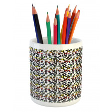 Colorful Mammal Pencil Pen Holder