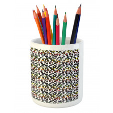 Colorful Mammal Pencil Pen Holder